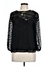 HD in Paris 100% Polyester Black 3/4 Sleeve Blouse Size 10 (petite) - photo 1