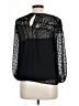 HD in Paris 100% Polyester Black 3/4 Sleeve Blouse Size 10 (petite) - photo 2