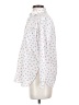 All Hours Print White Long Sleeve Blouse Size XS - photo 5