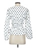 Shein 100% Polyester White Long Sleeve Polo Size XS - photo 2