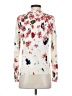 Lands' End 100% Baumwolle Floral Ivory Cardigan Size XS - photo 2