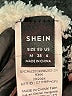 Shein 100% Polyester Tweed Ivory Turtleneck Sweater Size M - photo 7