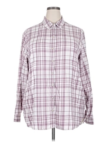 Jachs Girlfriend Long Sleeve Button-Down Shirt (view 1)