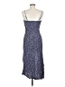 Urban Revivo 100% Viscose Polka Dots Blue Cocktail Dress Size 6 - photo 2