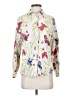 Capacity Floral Ivory 3/4 Sleeve Blouse Size S - photo 1