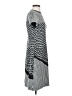 Taylor Houndstooth Gray Casual Dress Size 2 - photo 4