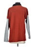 Cherish Color Block Black Turtleneck Sweater Size S - photo 2