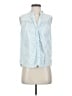 Cloth & Stone Blue Sleeveless Blouse Size S - photo 1