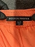 Boston Proper 100% Rayon Solid Orange Skort Size M - photo 3