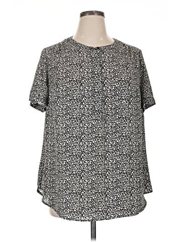 Evri Short Sleeve Blouse (view 1)