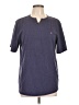 Volcom Blue Short Sleeve Henley Size L - photo 1