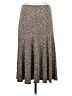 Paniz Chevron-herringbone Brown Casual Skirt Size 8 - photo 2