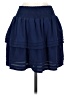 Entro 100% Polyester Solid Blue Casual Skirt Size S - photo 2
