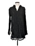 Mystree 100% Rayon Black Long Sleeve Blouse Size S - photo 1
