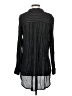 Mystree 100% Rayon Black Long Sleeve Blouse Size S - photo 2