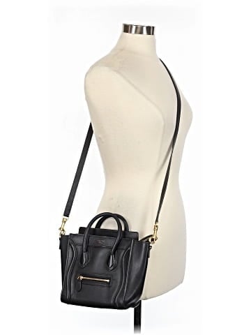 Céline Leather Nano Luggage Tote (view 2)