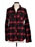 Ci Sono Plaid Red Long Sleeve Blouse Size L - photo 1