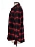 Ci Sono Plaid Red Long Sleeve Blouse Size L - photo 5