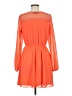 Sequin Hearts 100% Polyester Orange Casual Dress Size M - photo 2