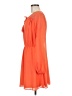Sequin Hearts 100% Polyester Orange Casual Dress Size M - photo 5