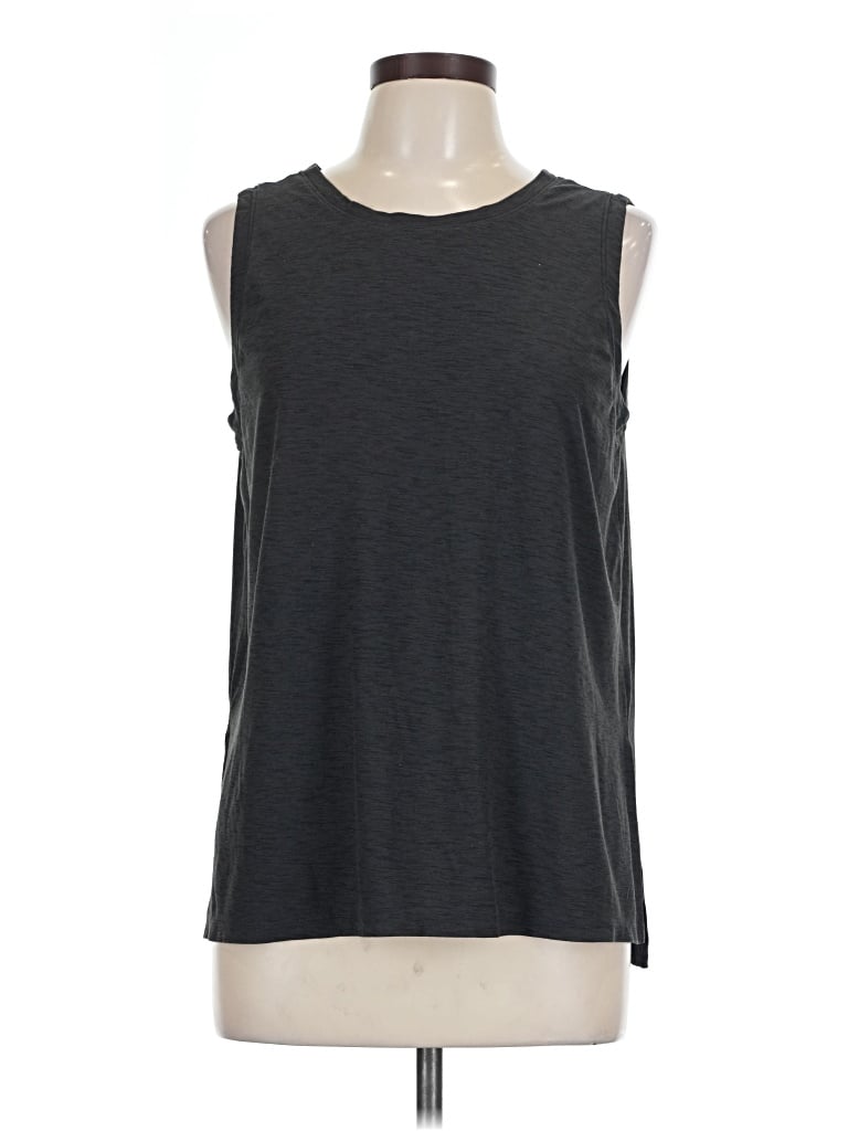 Pre-owned Active By Old Navy Sleeveless T-shirt In Gray