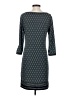 Max Studio Argyle Blue Casual Dress Size S - photo 2