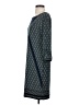 Max Studio Argyle Blue Casual Dress Size S - photo 5