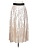 Xhilaration 100% Polyester Metallic Silver Formal Skirt Size XS - photo 1