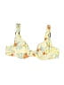 Unbranded Floral Yellow Swimsuit Top Size L (estimated) - photo 1