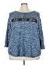 Avenue Blue Pullover Sweater Size 26 - 28 Plus - photo 1