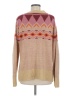Savanna Jane 100% Acrylic Chevron-herringbone Tan Pullover Sweater Size M - photo 2