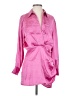 Zara 100% Polyester Pink Cocktail Dress Size XS - photo 1