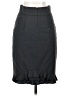 Rebecca Taylor Solid Gray Formal Skirt Size 2 - photo 2