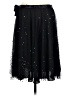 Express 100% Polyester Stars Black Formal Skirt Size 13 - 14 - photo 2