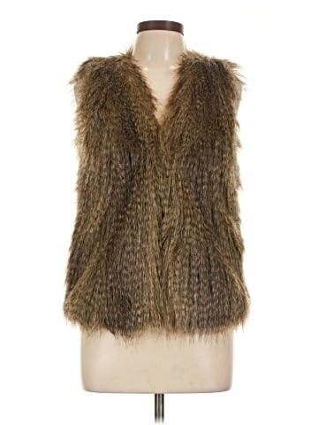 Divided by H&M Faux Fur Vest (view 1)
