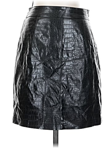 French Connection Faux Leather Skirt (view 1)