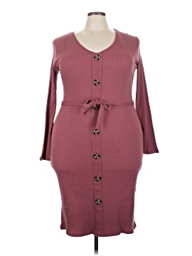 knee length dresses for ladies Black Tie Front Gayle Midi Dress