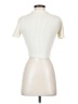 Zara Ivory Short Sleeve Top Size XS - photo 2