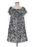 Sanctuary 100% Polyester Animal Print Silver Casual Dress Size M - photo 1