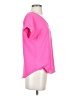 Pink Rose Pink Short Sleeve Top Size S - photo 4