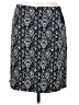 Chico's Print Black Casual Skirt Size Med (1) - photo 1