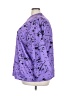 Unbranded 100% Polyester Purple Long Sleeve Blouse Size 5X - photo 5