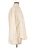 Everlane 100% Linen Stripes Ivory Long Sleeve Button-Down Shirt Size 10 - photo 4