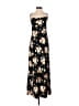 Unbranded 100% Polyester Floral Black Casual Dress Size S - photo 1