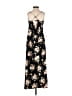 Unbranded 100% Polyester Floral Black Casual Dress Size S - photo 2