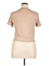 Ambiance Tan Short Sleeve Top Size 1X - photo 2