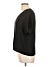 Mark 100% Polyester Black Short Sleeve Top Size L - photo 5