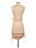 Superdown Solid Tan Cocktail Dress Size S - photo 2