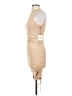 Superdown Solid Tan Cocktail Dress Size S - photo 5