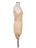Superdown Solid Tan Cocktail Dress Size S - photo 4